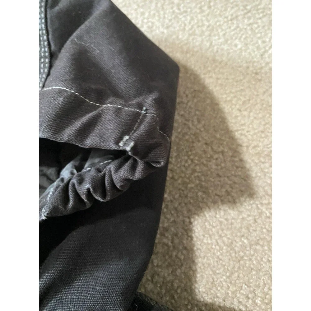 Berne Workwear Youth Medium 10/12 Black Hooded Duck Canvas Jacket